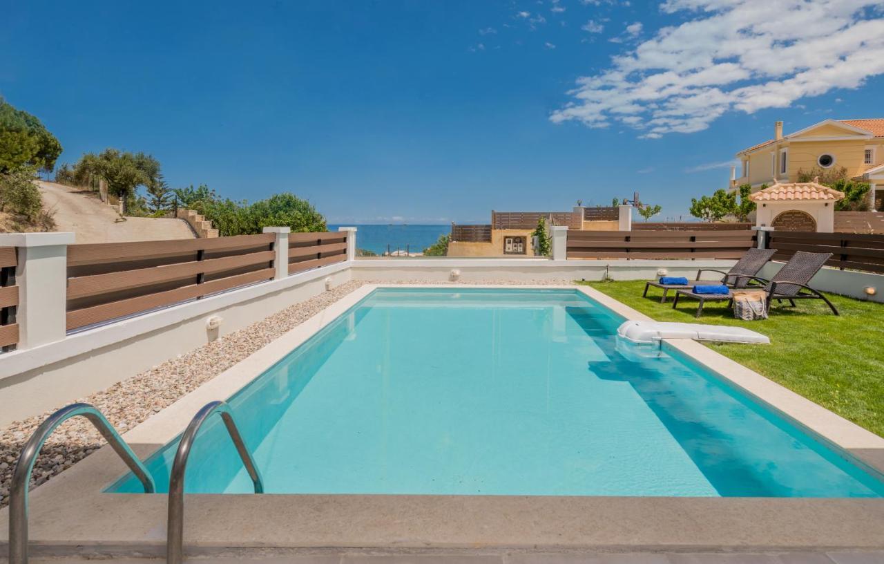 Astarte Villas - Villa Siesta With Private Pool Argassi Exterior foto