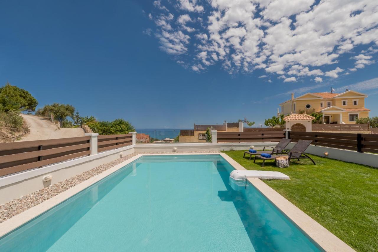Astarte Villas - Villa Siesta With Private Pool Argassi Exterior foto