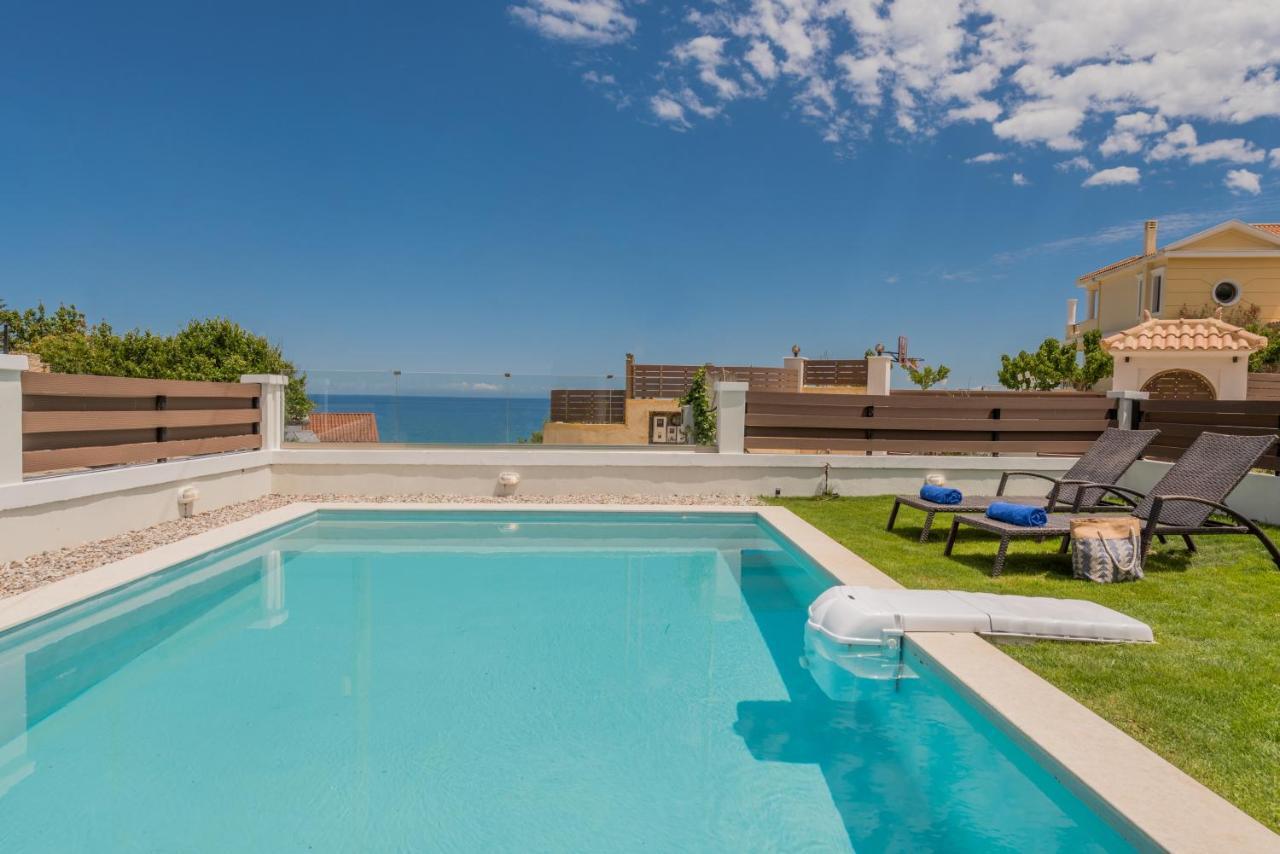 Astarte Villas - Villa Siesta With Private Pool Argassi Exterior foto