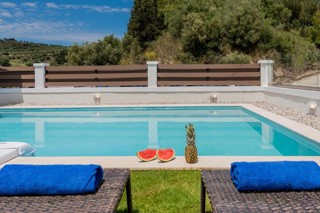 Astarte Villas - Villa Siesta With Private Pool Argassi Exterior foto