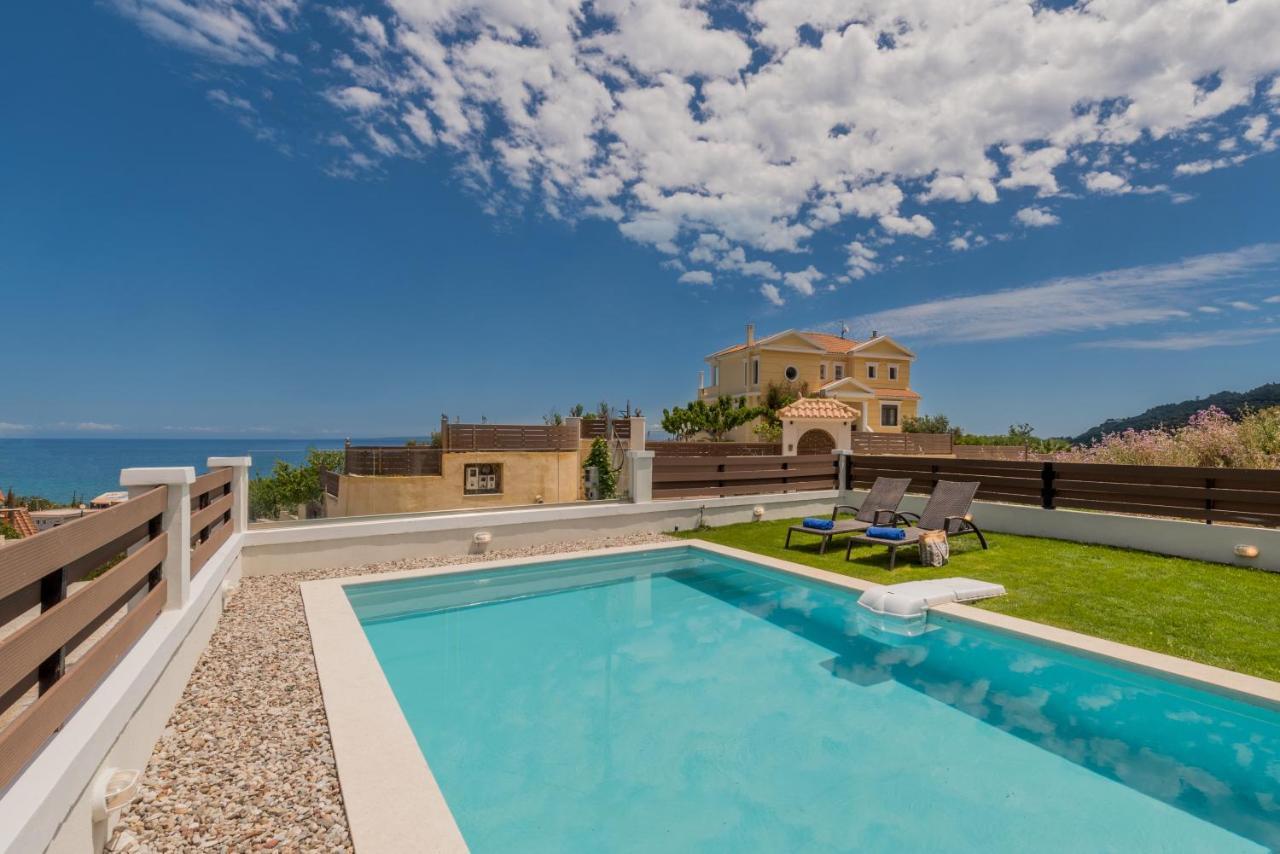 Astarte Villas - Villa Siesta With Private Pool Argassi Exterior foto