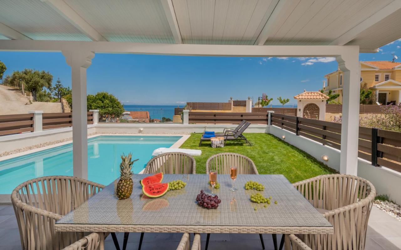 Astarte Villas - Villa Siesta With Private Pool Argassi Exterior foto